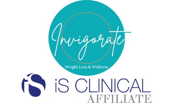 Invigorate Weight Loss & Wellness Store Logo By iS CLINICAL!